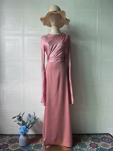 2025 New Body-Body-Swaved Long-Sleeved Dress Elegant Fashion Dress Woman